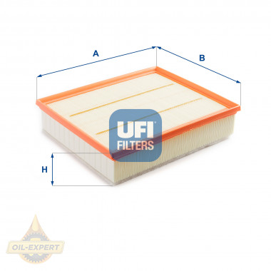 Ufi Фільтр повітряний UFI 30.A41.00 - Заображення 1