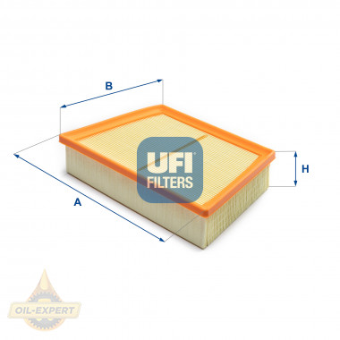 Ufi Фільтр повітряний UFI 30.A63.00 - Картинка 1