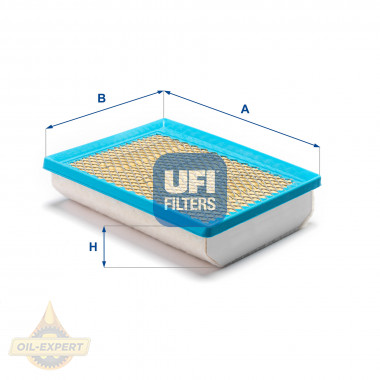 Ufi Фільтр повітряний UFI 30.A75.00 - Картинка 1