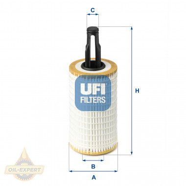 Ufi Фільтр масляний UFI 25.172.00 - Заображення 1