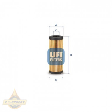 Ufi Фільтр масляний UFI 25.269.00 - Заображення 1