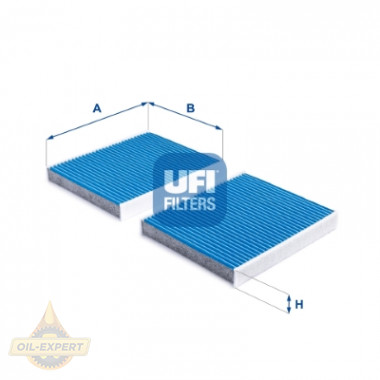 Ufi Фільтр салону антибактеріальний UFI 34.231.00 - Картинка 1