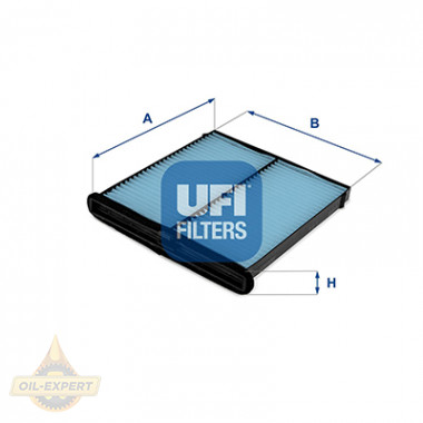 Ufi Фільтр салону антибактеріальний UFI 34.409.00 - Картинка 1