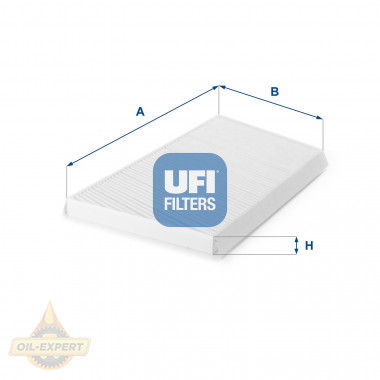 Ufi Фільтр салону UFI 53.094.00 - Заображення 1