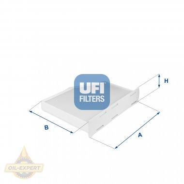 Ufi Фільтр салону UFI 53.148.00 - Картинка 1