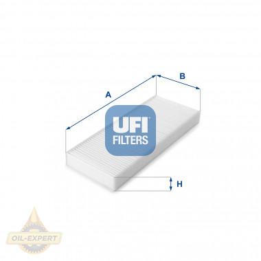 Ufi Фільтр салону UFI 53.214.00 - Картинка 1
