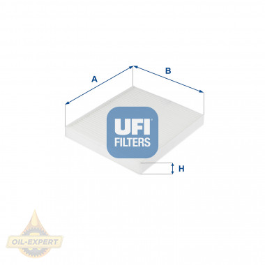Ufi Фільтр салону UFI 53.243.00 - Заображення 1