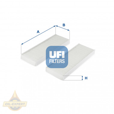 Ufi Фільтр салону UFI 53.313.00 - Заображення 1