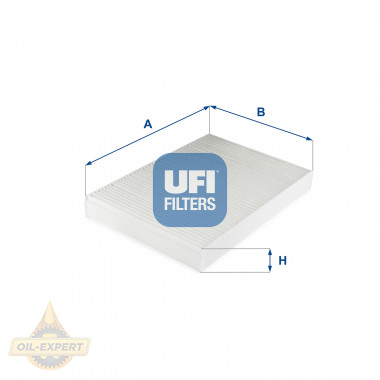Ufi Фільтр салону UFI 53.314.00 - Заображення 1