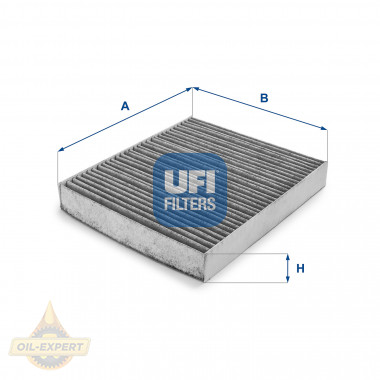 Ufi Фільтр салону вугільний UFI 54.136.00 - Картинка 1