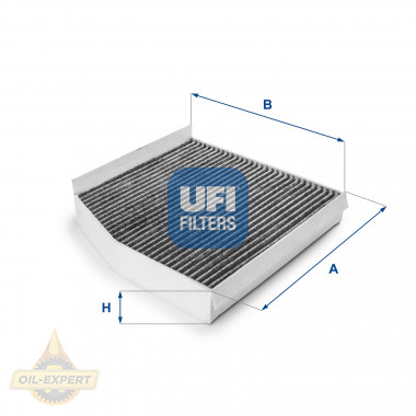Ufi Фільтр салону вугільний UFI 54.236.00 - Картинка 1
