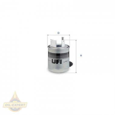 Ufi Фільтр паливний UFI 24.095.07 - Картинка 1
