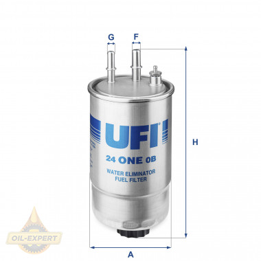 Ufi Фільтр паливний UFI 24.ONE.0B - Картинка 1