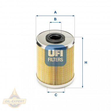 Ufi Фільтр паливний UFI 26.695.00 - Картинка 1