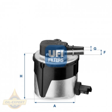 Ufi Фільтр паливний UFI 55.170.00 - Картинка 1