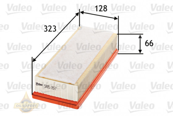 Valeo Фільтр повітряний VALEO 585157 - Картинка 1
