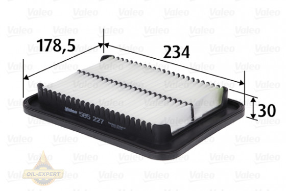 Valeo Фільтр повітряний VALEO 585227 - Картинка 1