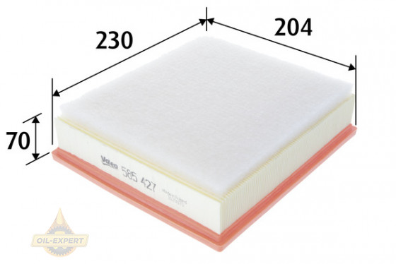 Valeo Фільтр повітряний VALEO 585427 - Картинка 1