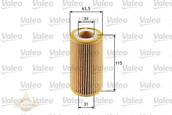 Valeo Фільтр масляний VALEO 586524 - Картинка 1