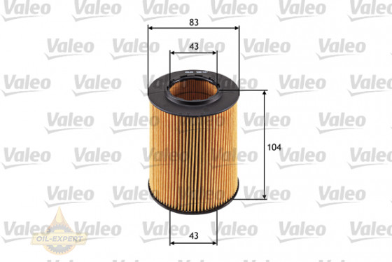Valeo Фільтр масляний VALEO 586527 - Картинка 1