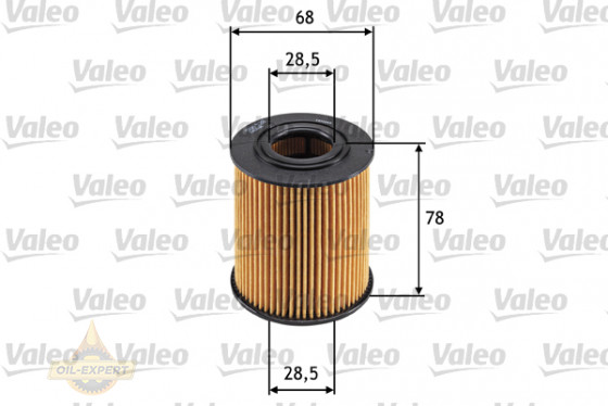 Valeo Фільтр масляний VALEO 586528 - Картинка 1