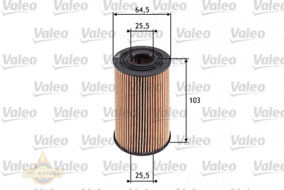 Valeo Фільтр масляний VALEO 586533 - Картинка 1