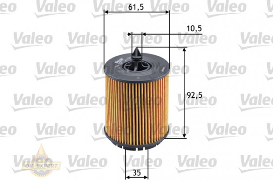 Valeo Фільтр масляний VALEO 586563 - Картинка 1