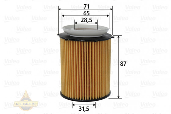 Valeo Фільтр масляний VALEO 586618 - Картинка 1