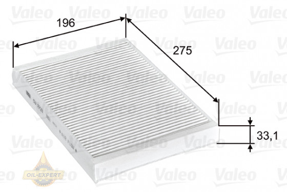 Valeo Фільтр салону VALEO 715597 - Заображення 1
