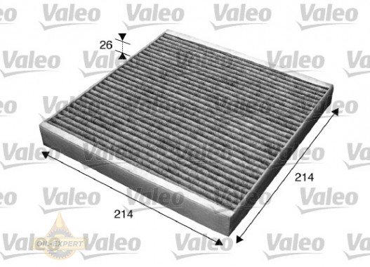 Valeo Фільтр салону вугільний VALEO 715608 - Картинка 1