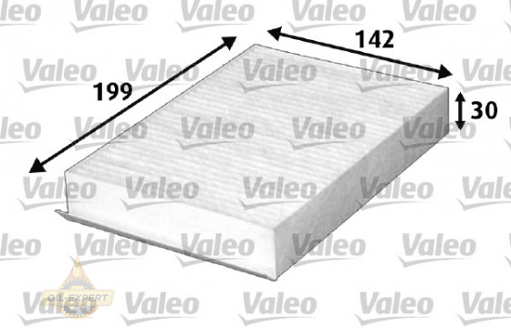 Valeo Фільтр салону VALEO 715644 - Заображення 1