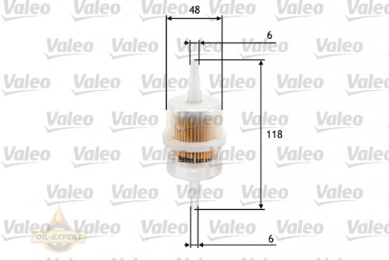 Valeo Фільтр паливний VALEO 587011 - Картинка 1
