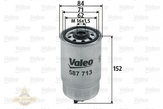 Valeo Фільтр паливний VALEO 587713 - Заображення 2