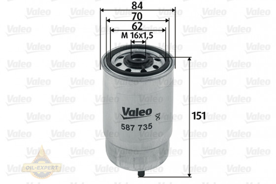 Valeo Фільтр паливний VALEO 587735 - Картинка 1