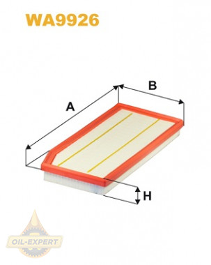 Wix Фільтр повітряний WIX WA9926 - Заображення 1