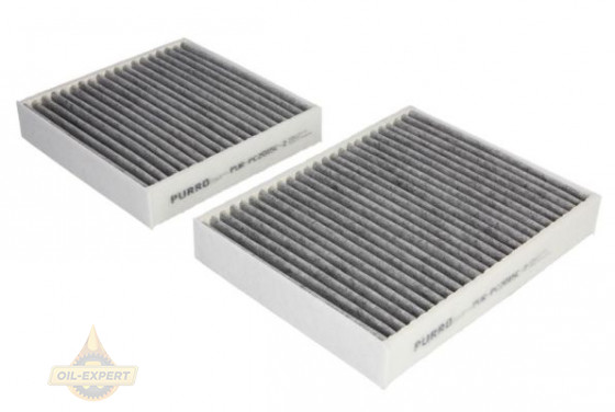 Purro Фільтр салону вугільний PURRO PURPC2015C2 - Картинка 1