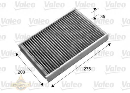 Valeo Фільтр салону вугільний VALEO 715702 - Картинка 1