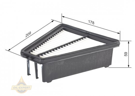 Bosch Фільтр повітряний BOSCH F 026 400 417 - Картинка 5