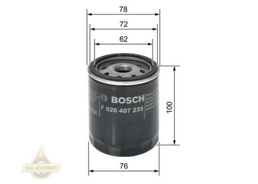 Bosch Фільтр масляний BOSCH F 026 407 235 - Картинка 5