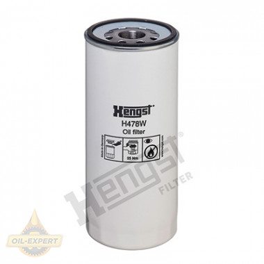 Hengst Фільтр масляний HENGST H478W - Картинка 1