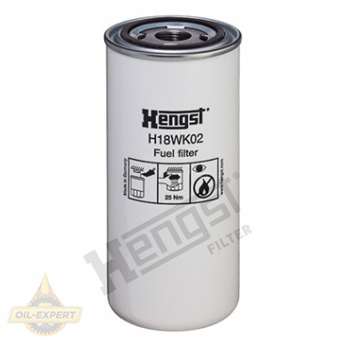 Hengst Фільтр паливний HENGST H18WK02 - Картинка 1