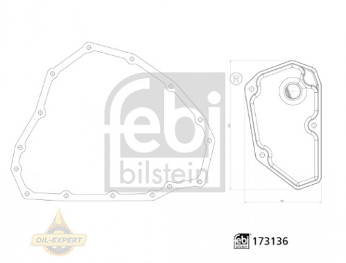 Febi Фільтр АКПП FEBI 173136 - Картинка 1