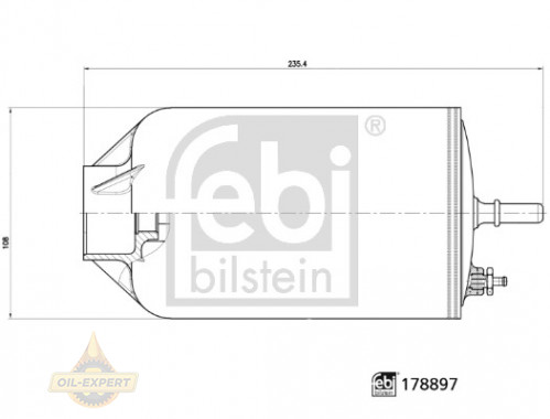 Febi Фільтр паливний FEBI 178897 - Заображення 1