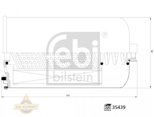 Febi Фільтр паливний FEBI 35439 - Заображення 2
