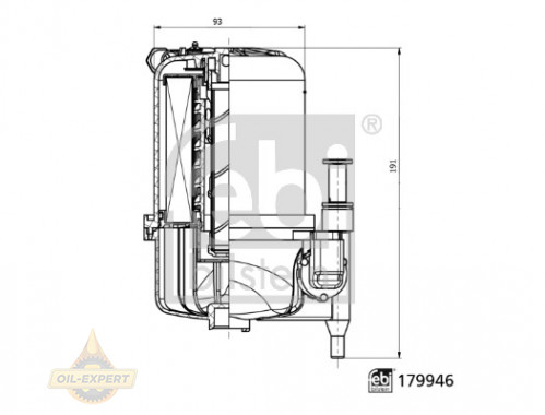 Febi Фільтр паливний FEBI 179946 - Заображення 1