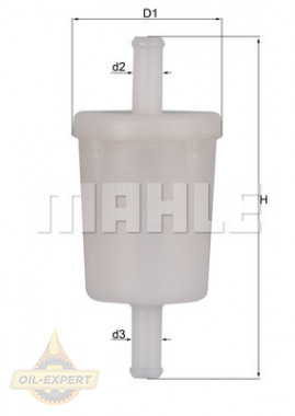 Mahle/Knecht Фільтр паливний MAHLE/KNECHT KL260OF - Картинка 2