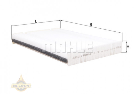 Mahle/Knecht Фільтр салону MAHLE/KNECHT LA1198 - Картинка 1