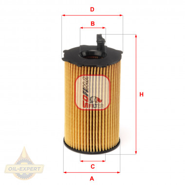 Sofima Фільтр масляний SOFIMA S5226PE - Заображення 1