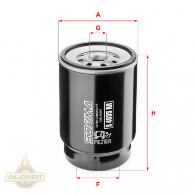 Sofima Фільтр паливний SOFIMA S4035NR - Заображення 1