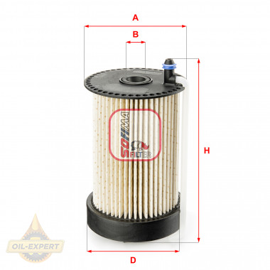 Sofima Фільтр паливний SOFIMA S6031NE - Заображення 1